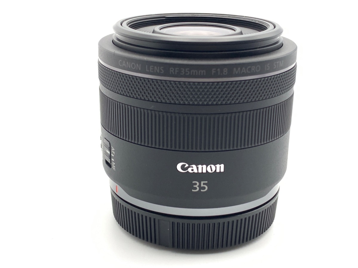 【美品】Canon RF35mm f1.8 マクロ 単焦点レンズ　キヤノン レンタル] Canon RF35mm F1.8 マクロ IS STM - キャノンRFマウント広角