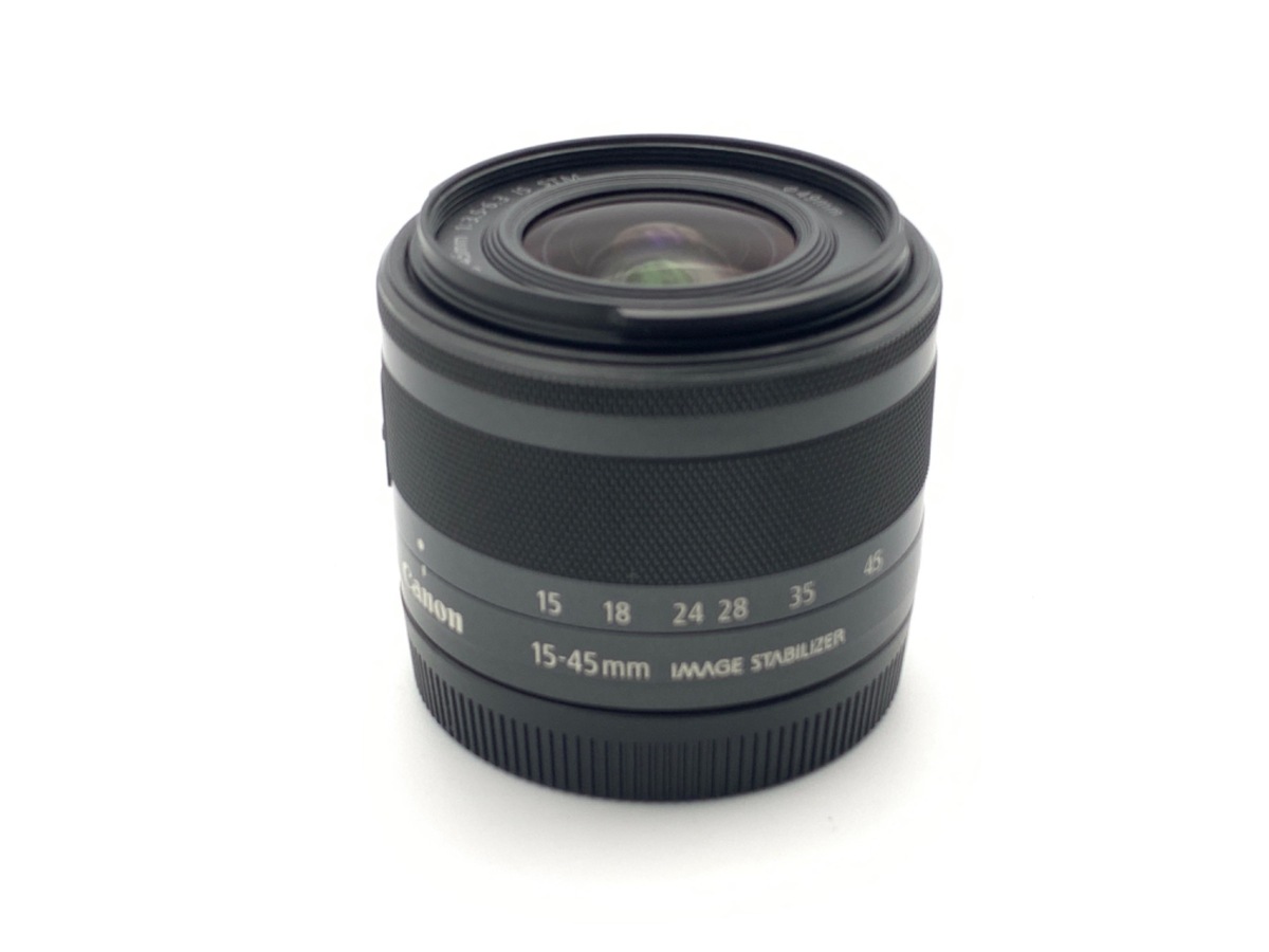 EF-M15-45mm STM IS 標準ズームレンズ Canon F3.5-6.3 - キヤノン F3.5 