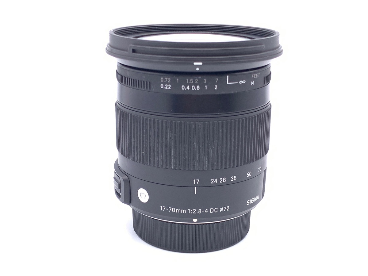 シグマ　NIKONマウント17−70mm 2.8−4中古Contemporary 中古】シグマ 17-70mm F2.8-4 DC MACRO OS HSM Contemporary ニコン用