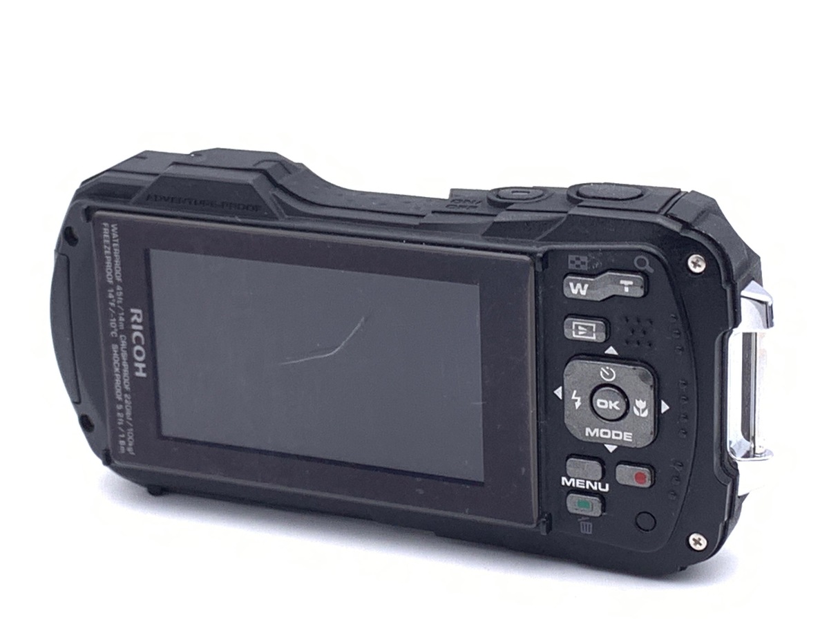 【動作確認済み中古品】RICOH WG-50 ブラック デジタルカメラ Amazon | RICOH 防水デジタルカメラ RICOH WG-50 ブラック 防水14m耐