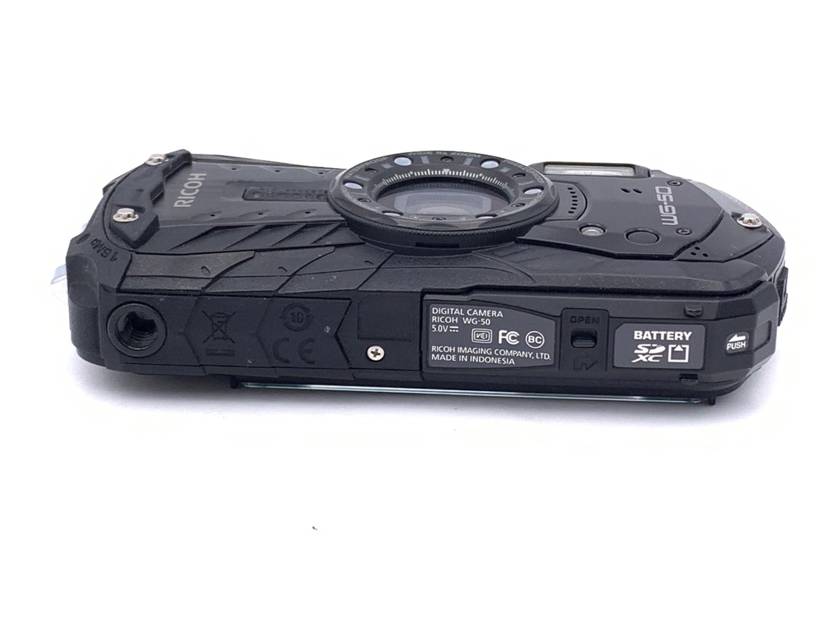 中古：B(並品)】リコー WG-50 ブラック | 2483920011901