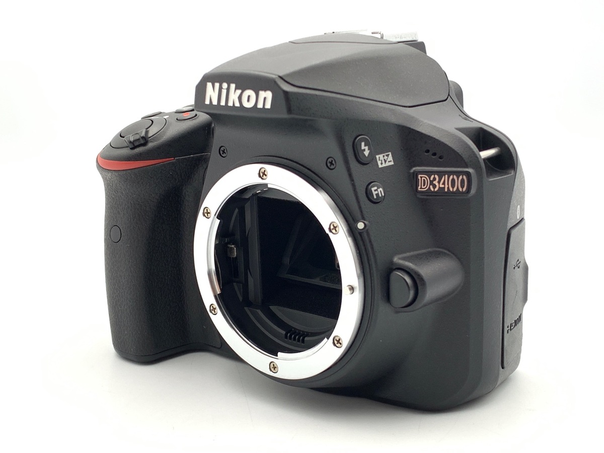 中古：AB(良品)】ニコン D3400 ボディ ブラック | 2483920020316