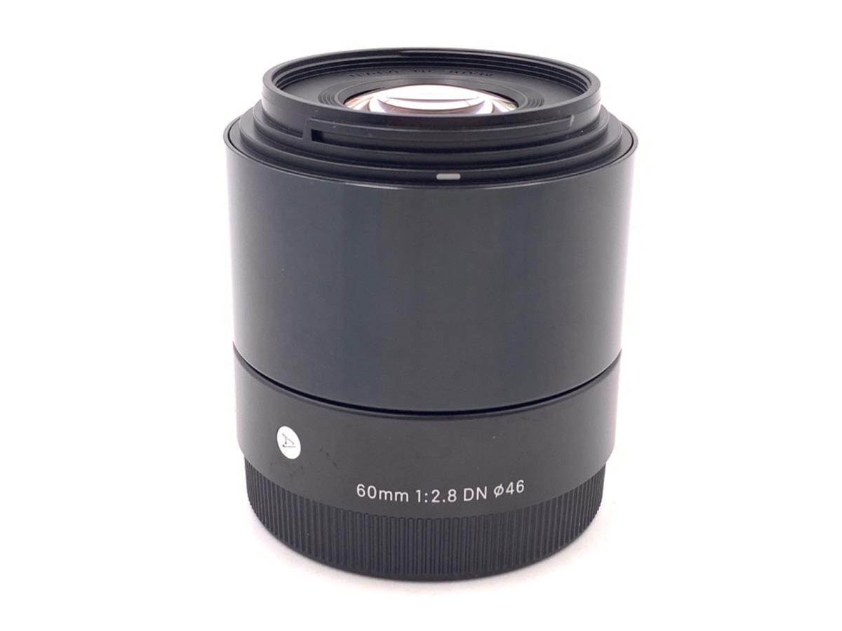 中古：AB(良品)】シグマ 60mm F2.8 DN ソニーEマウント用 ブラック