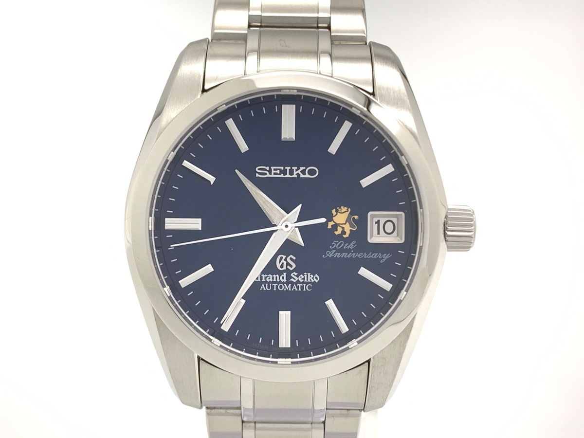 グランドセイコー メカニカル ネイビー [ブルー系] SBGR075/9S65-00E0 ステンレススティール