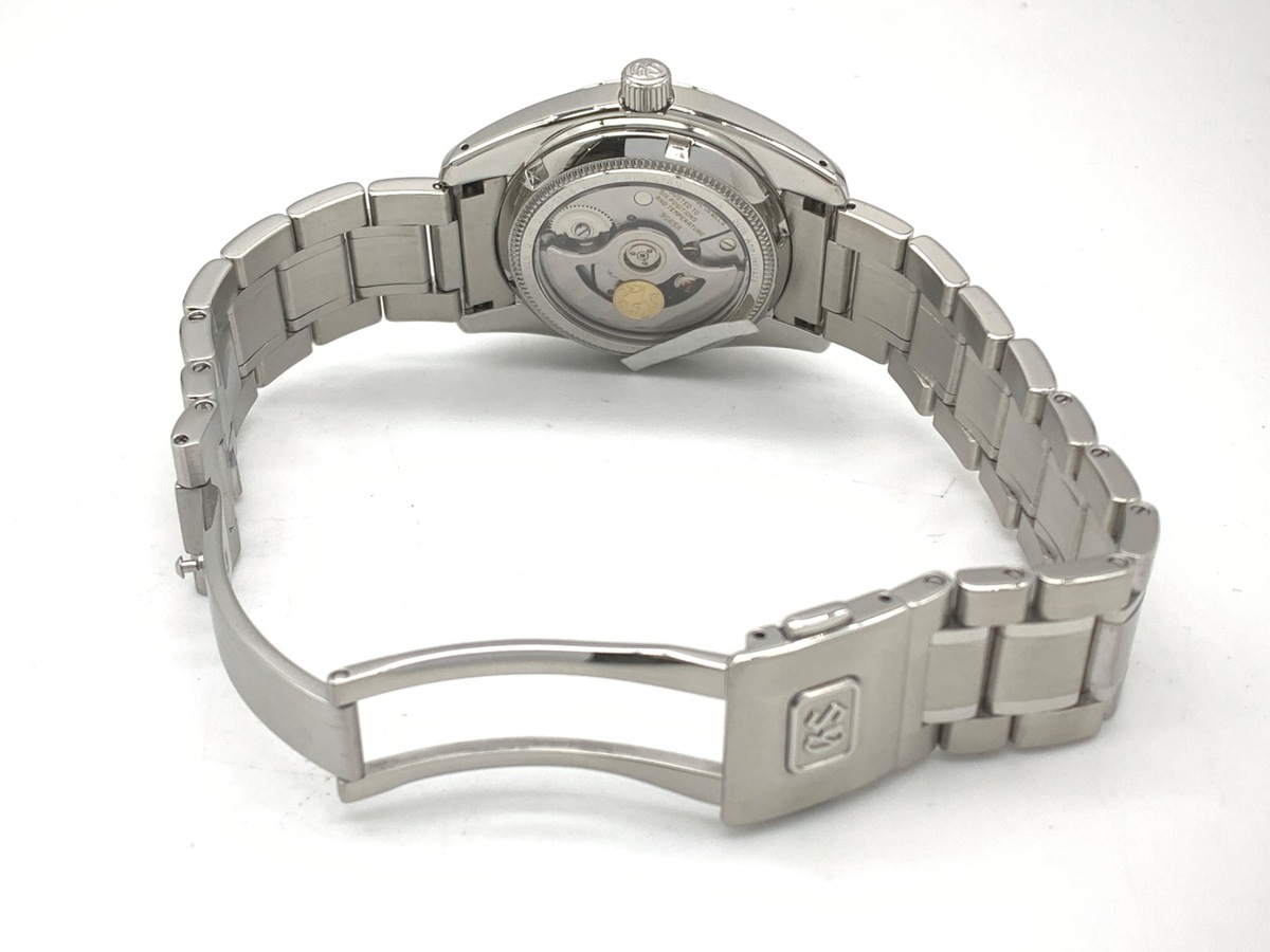 グランドセイコー メカニカル ネイビー [ブルー系] SBGR075/9S65-00E0 ステンレススティール