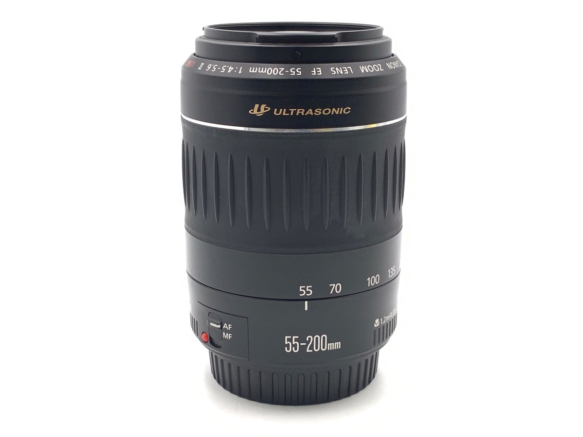 【美品】キャノンEF55-200mm超望遠ズーム⭐️スポーツ、イベントで大活躍 キヤノン望遠ズーム55-200mmコンパクト設計、軽量