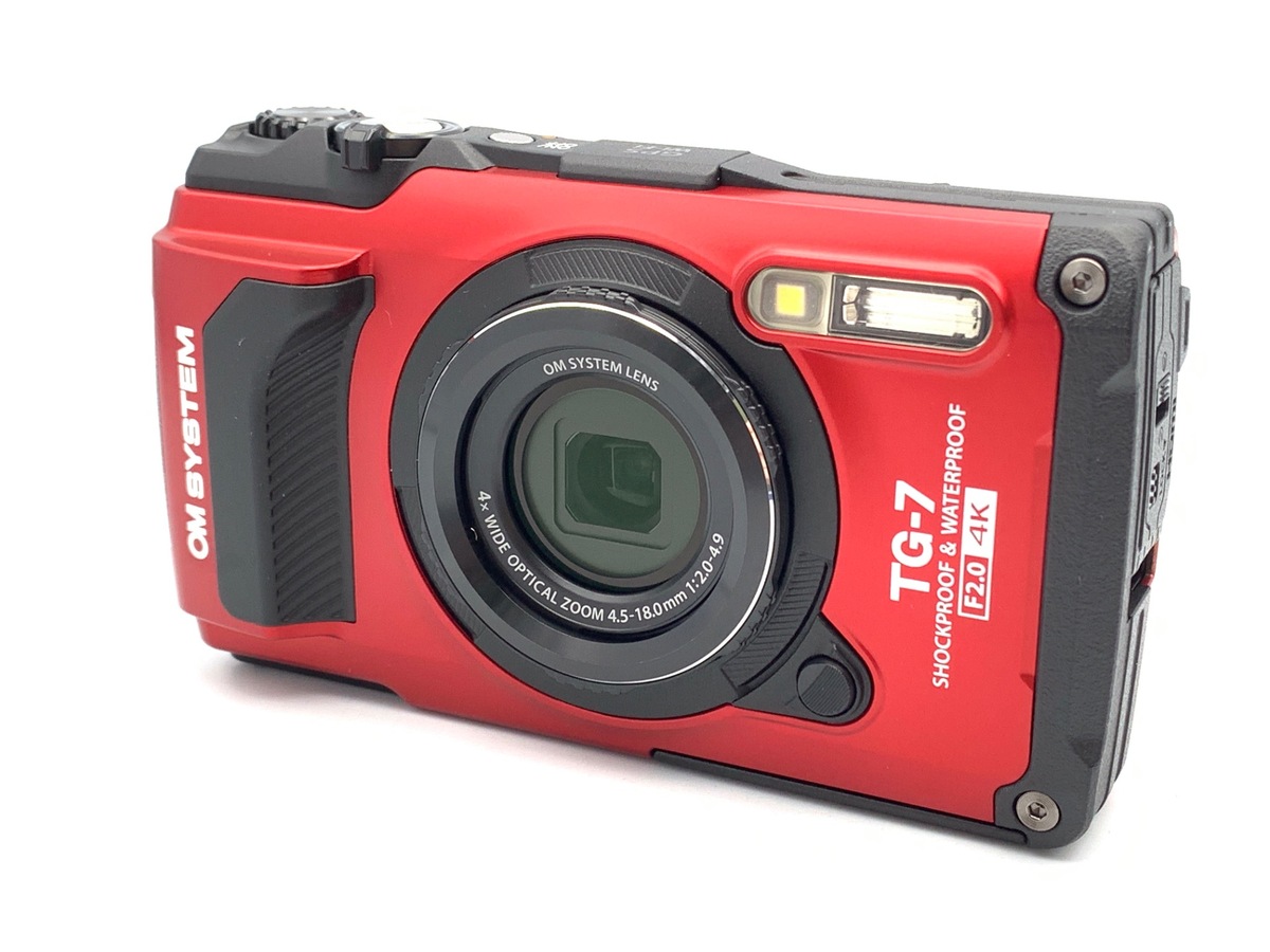 【中古美品】OM SYSTEM TG-7 バッテリー2個 中古】OM SYSTEM Tough TG-7 RED レッド 在庫一覧｜カメラのキタムラ