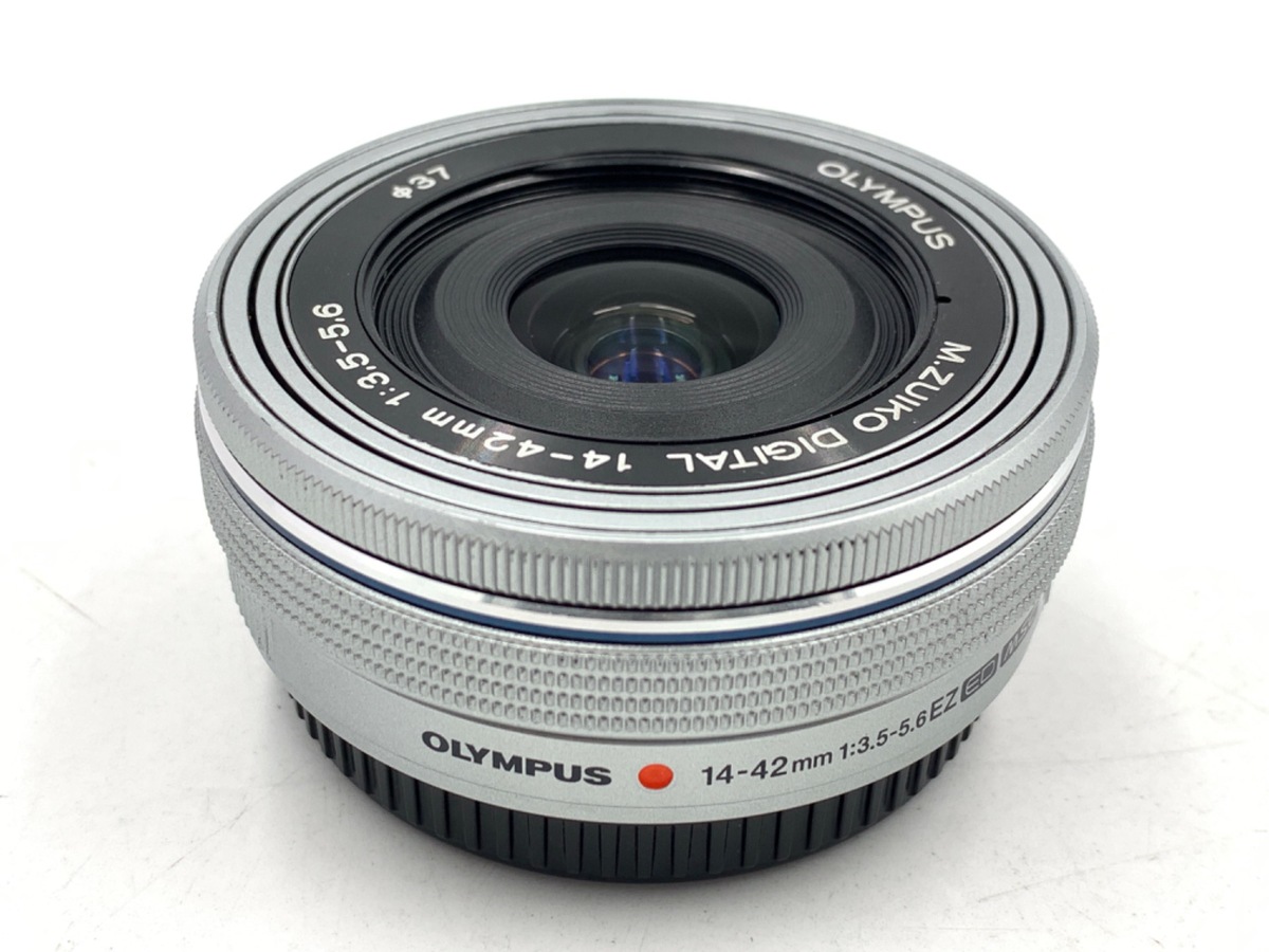 中古】オリンパス M.ZUIKO DIGITAL ED 14-42mm F3.5-5.6 EZ シルバー
