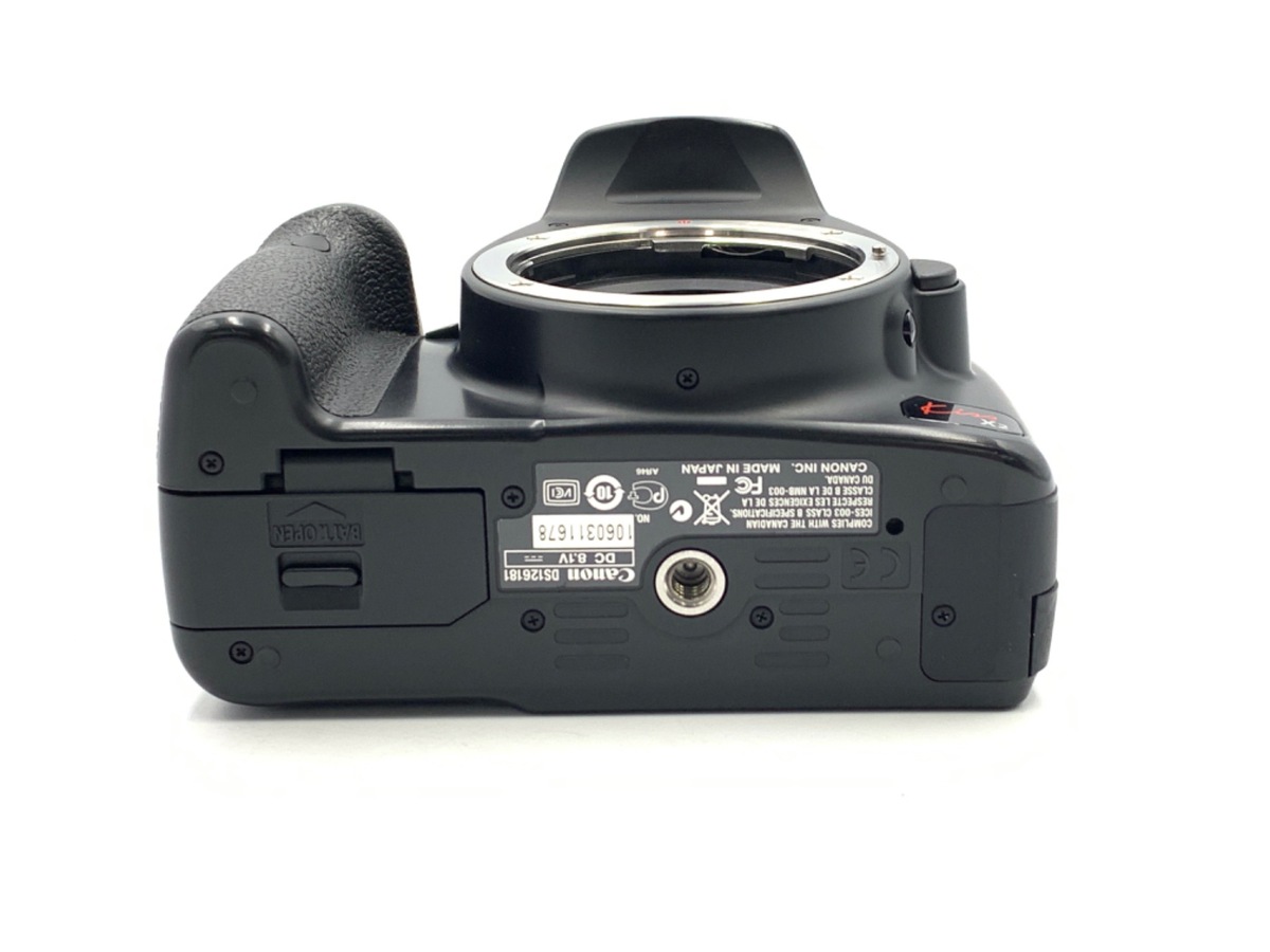 良品中古 EOS Kiss X2 ブラック ボディ M555 EOS Kiss X2 キヤノン デジタル一眼 CANON レンズキット 中古 新品SD