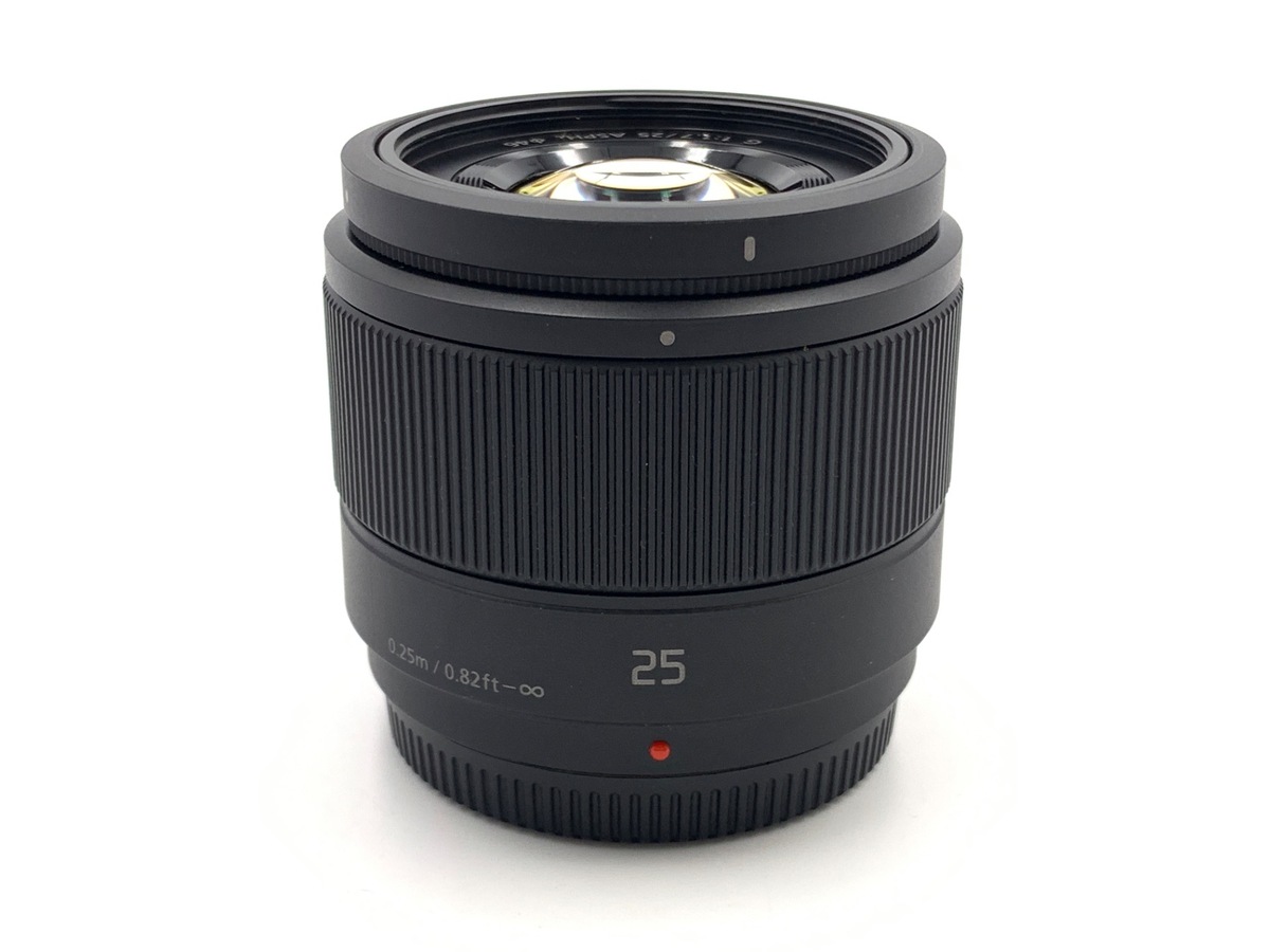 LUMIX G 25mm/F1.7 ASPH. H-H025-K [ブラック] 中古価格比較 - 価格.com
