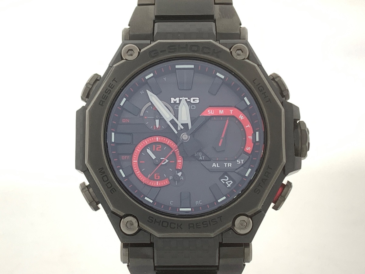 カシオ G-SHOCK ブラック MTG-B2000YBD-1AJF ステンレススティール