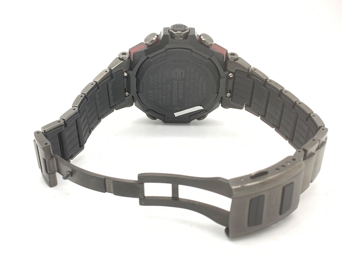 カシオ G-SHOCK ブラック MTG-B2000YBD-1AJF ステンレススティール