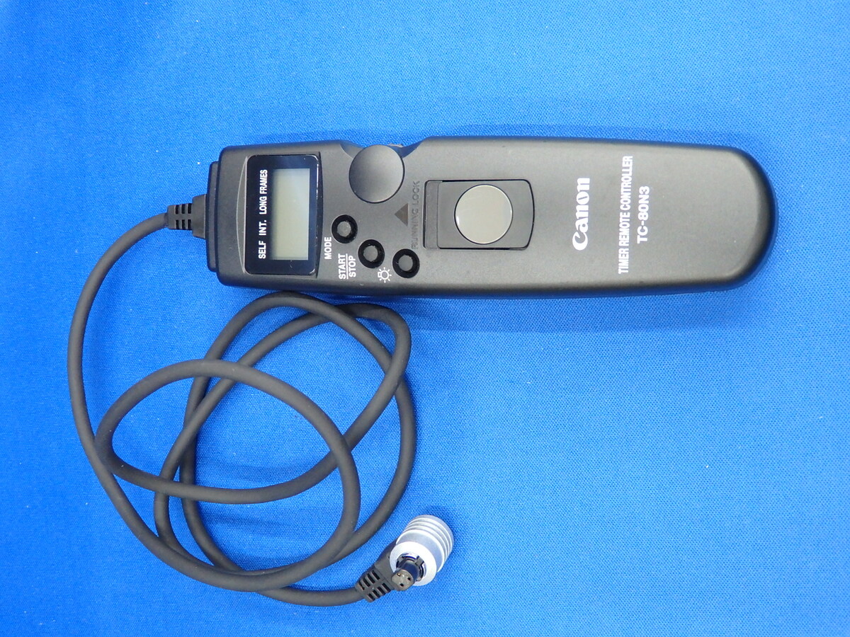 【中古】Canon タイマーリモートコントローラー TC-80N3 中古：B(並品)】キヤノン タイマーリモートコントローラーTC-80N3