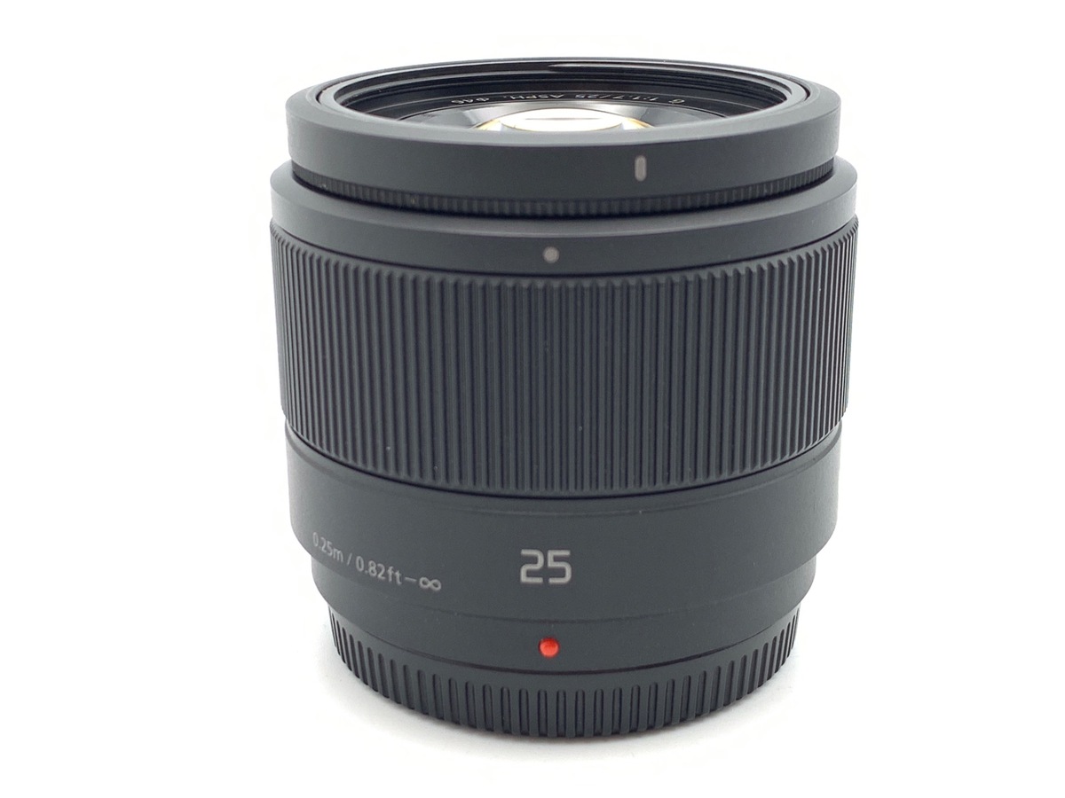 LUMIX G 25mm/F1.7 ASPH. H-H025-K [ブラック] 中古価格比較 - 価格.com