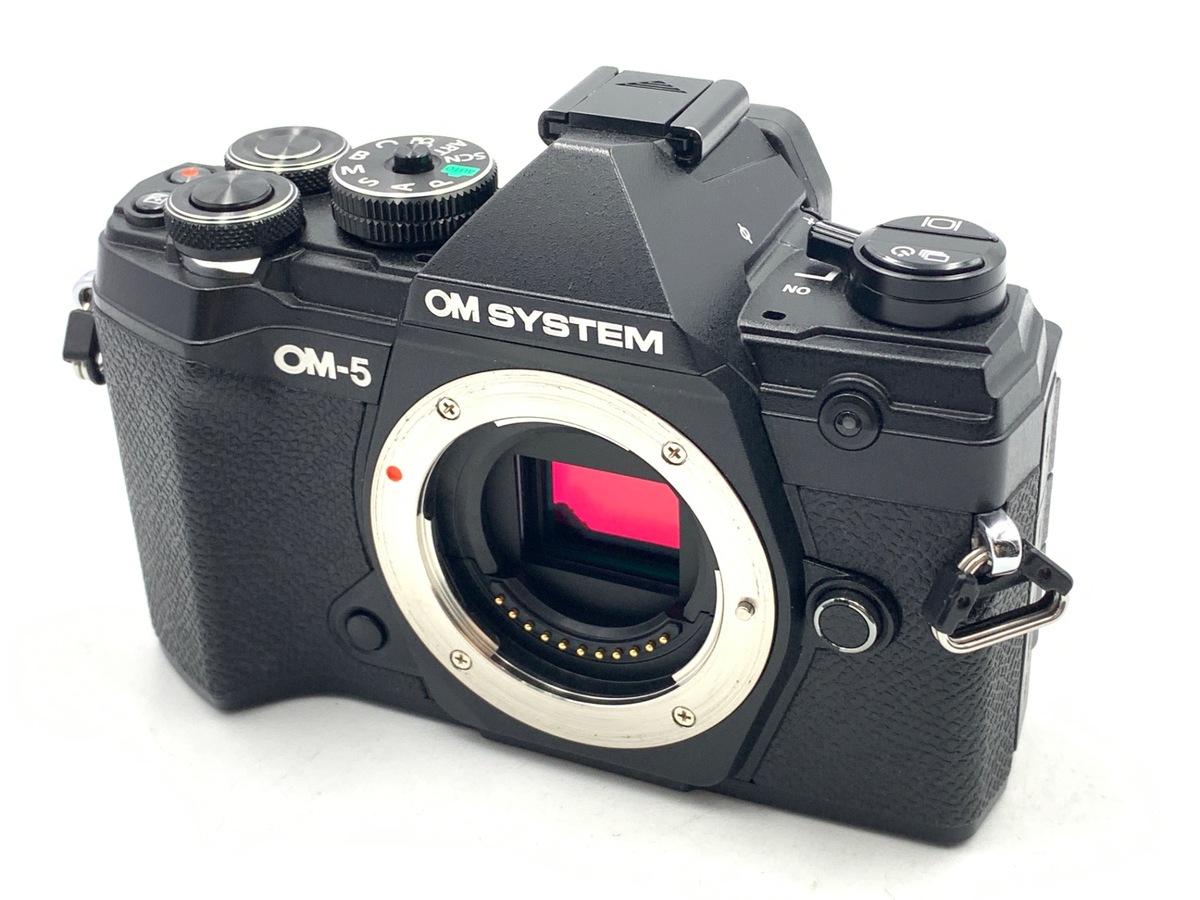 中古：AB(良品)】OM SYSTEM OM-5 ボディ ブラック | 2444330027081