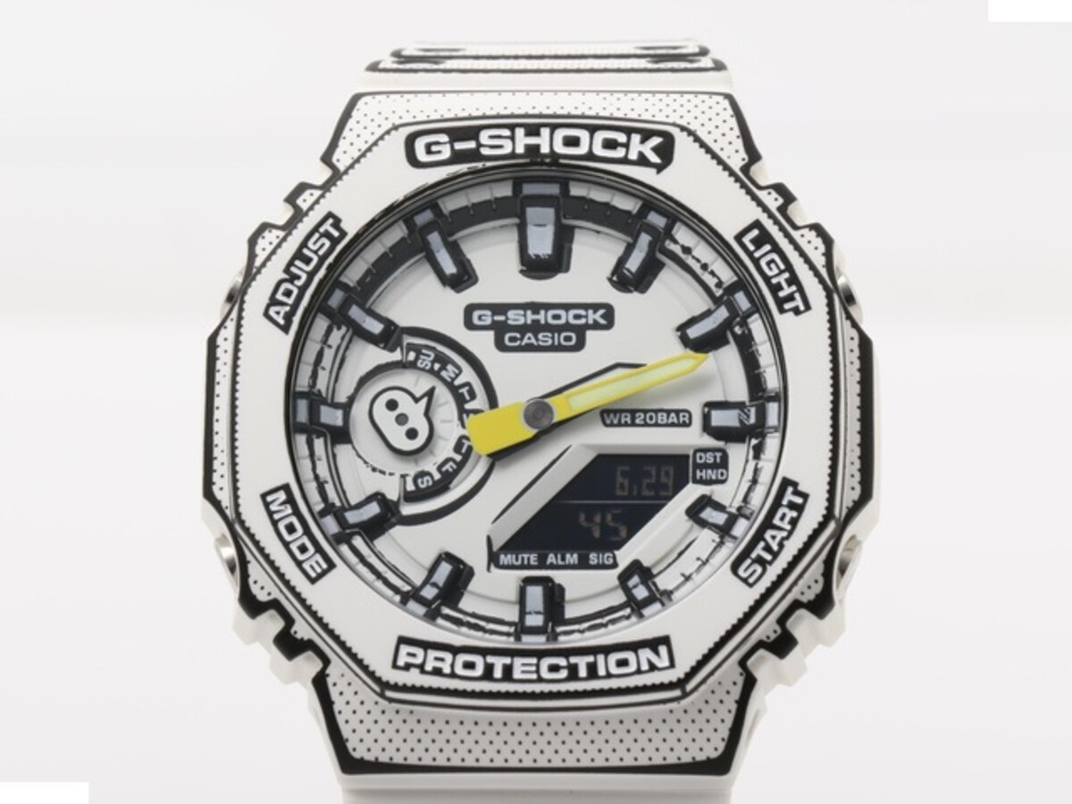 G-SHOCK GA-2100MNG-7AJR ホワイト マンガシリーズ