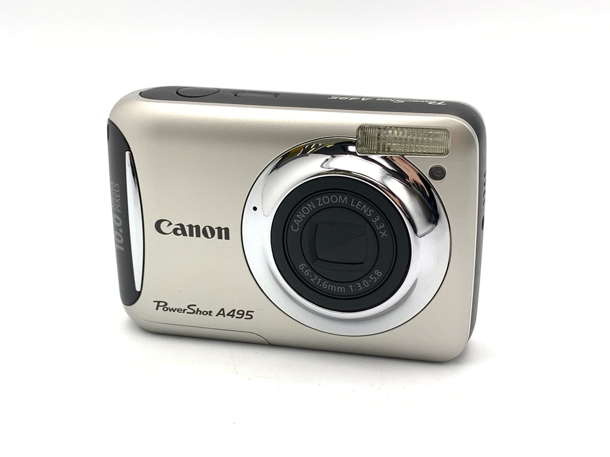 中古】キヤノン PowerShot A495 シルバー｜｜カメラのキタムラネット