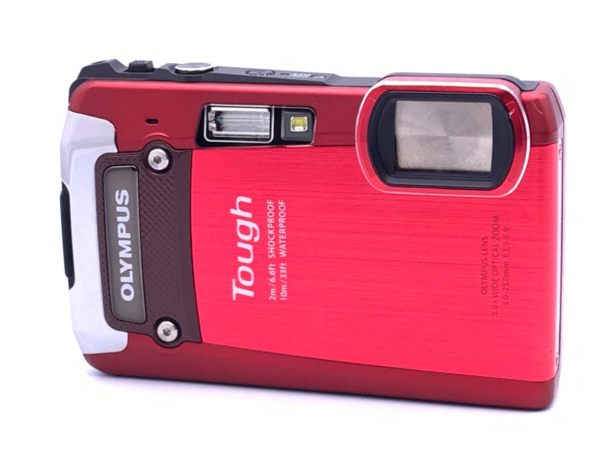 OLYMPUS　防水デジカメ　TOUGH　TG-820　レッド　オリンパス Amazon | OLYMPUS デジタルカメラ TG-820 レッド 10m防水 2m耐