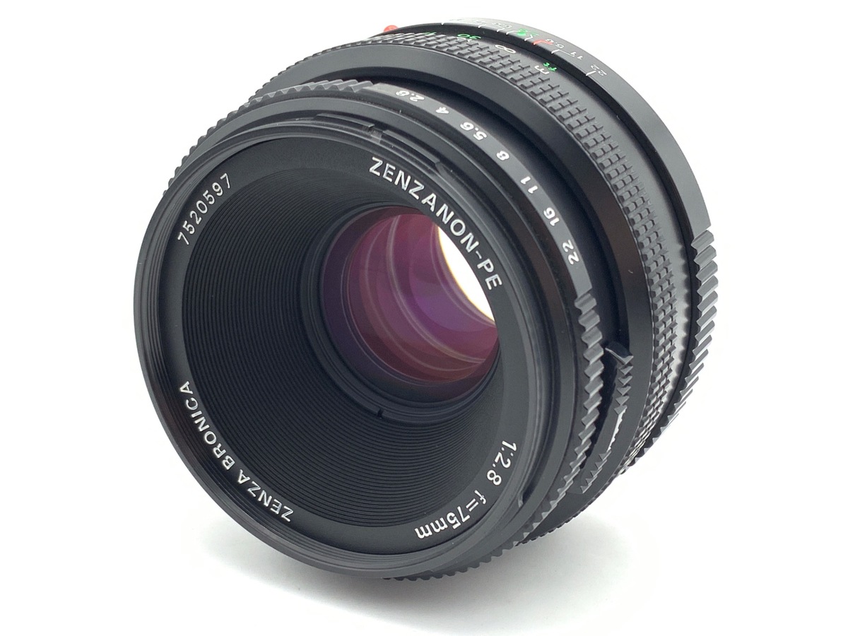 【中古】(ブロニカ) BRONICA ゼンザノンPE 75/2.8(ETR) 中古】ブロニカ（BRONICA）ゼンザノンPE 75/2.8(ETR)｜｜カメラの