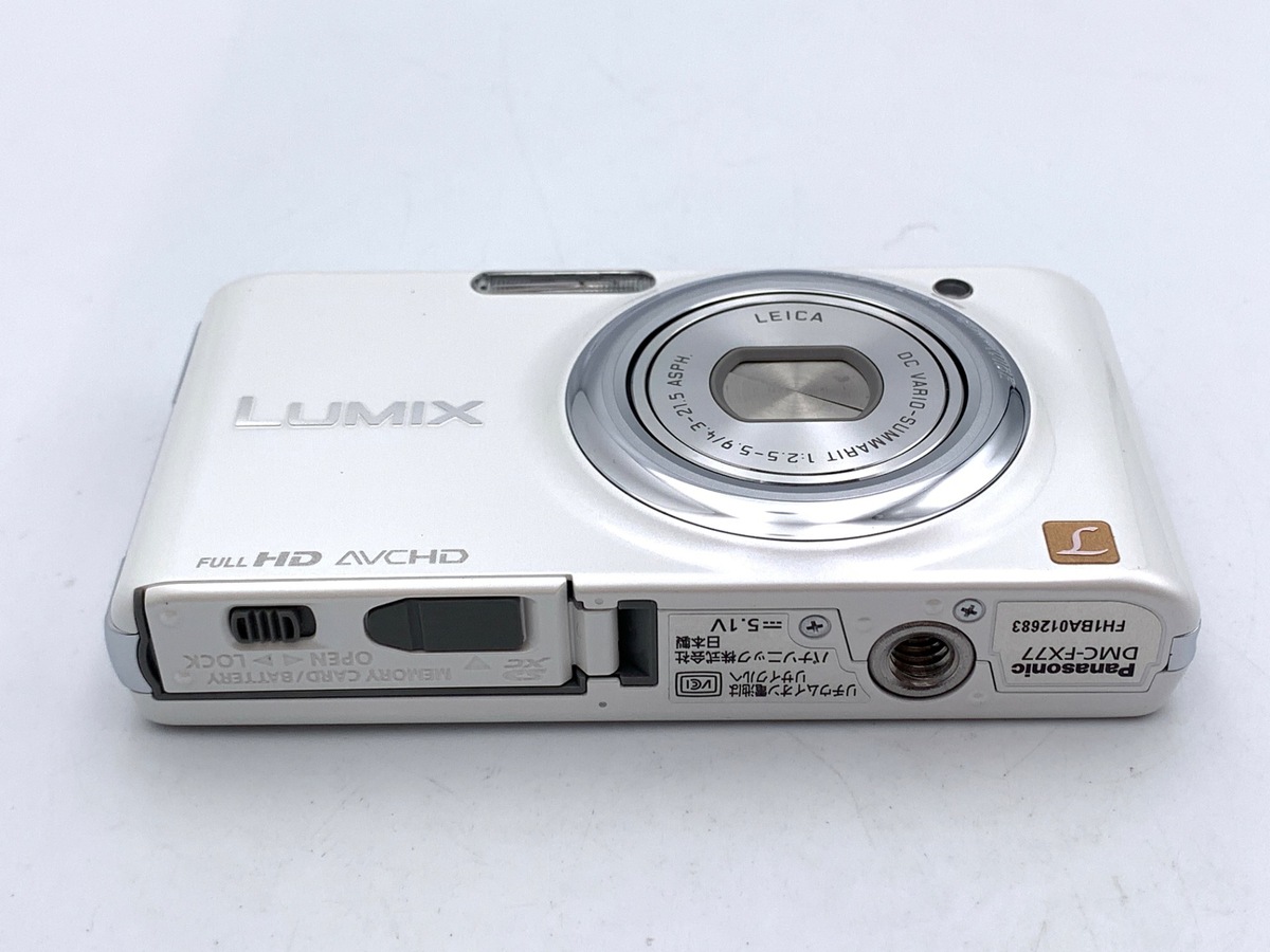 中古：B(並品)】パナソニック LUMIX DMC-FX77 リリーホワイト