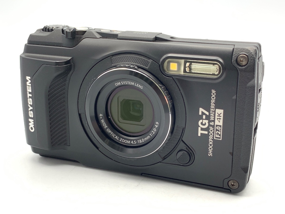 中古】OM SYSTEM Tough TG-7 BLK ブラック｜｜カメラのキタムラネット