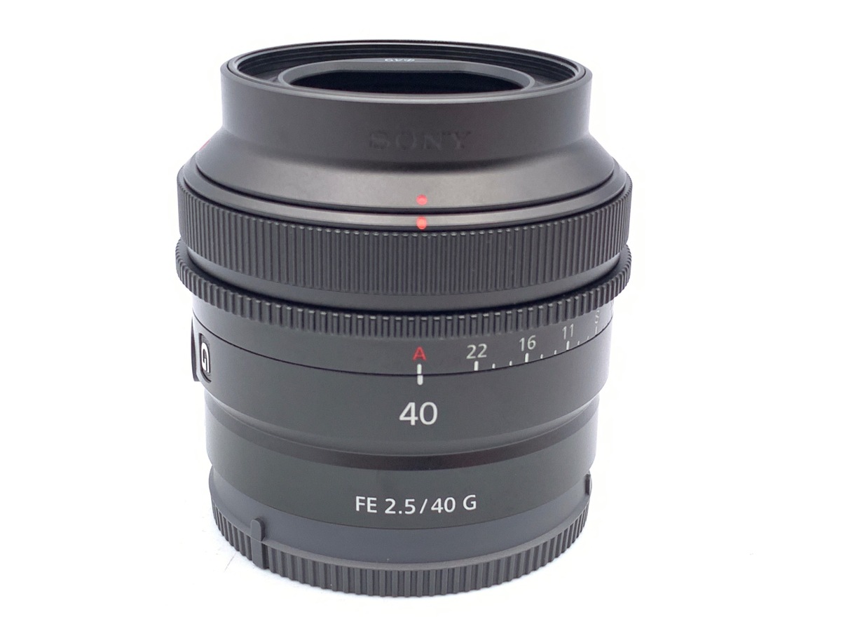 中古：A(美品)】ソニー FE 40mm F2.5 G [SEL40F25G] | 2483960042408