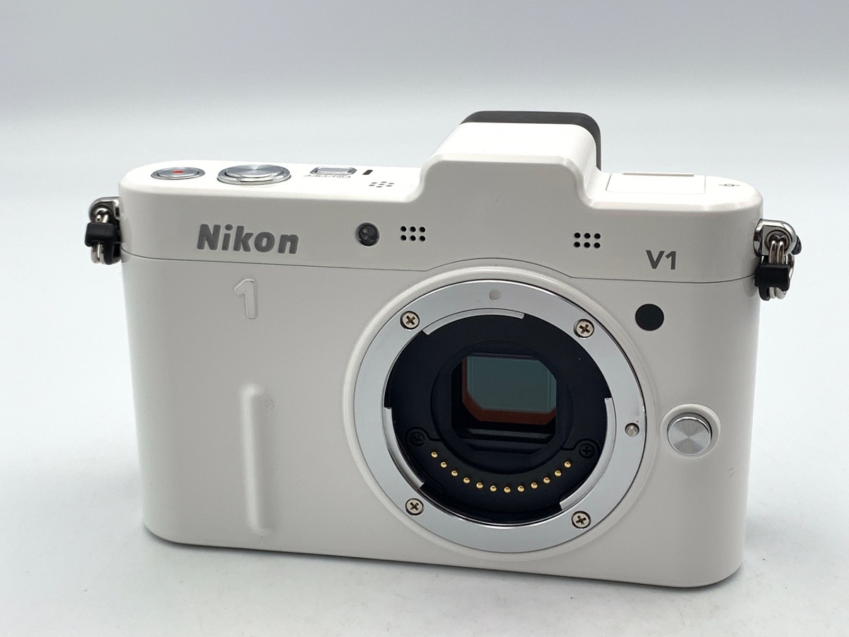 中古：AB(良品)】ニコン Nikon 1 V1 ボディ ホワイト | 2483960045089