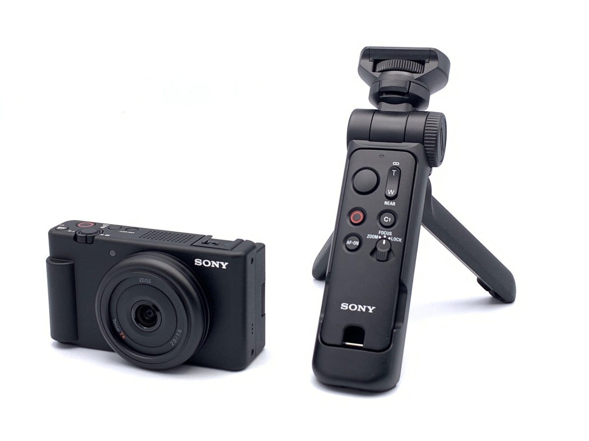 中古】ソニー VLOGCAM ZV-1G B シューティンググリップキット ブラック