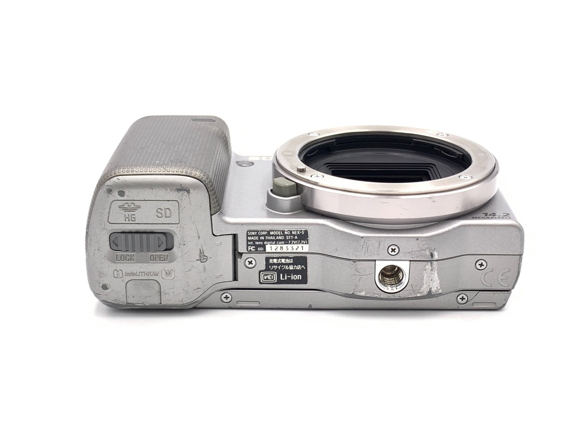 NEX-5 ボディ シルバー【1420万画素】