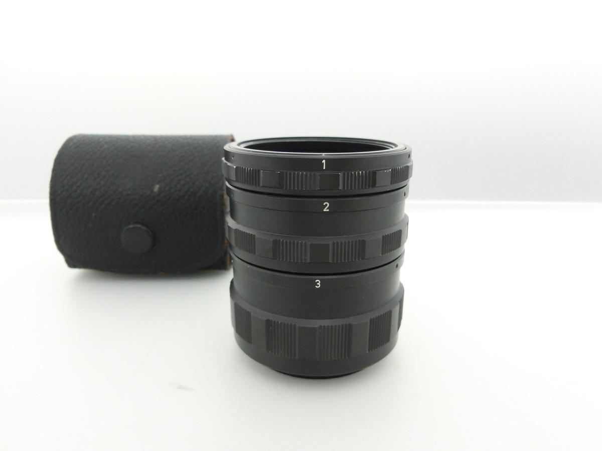 ペンタックス　タクマーレンズ用　中間リング　3個セット（中古品） ペンタックス オート中間リングセット