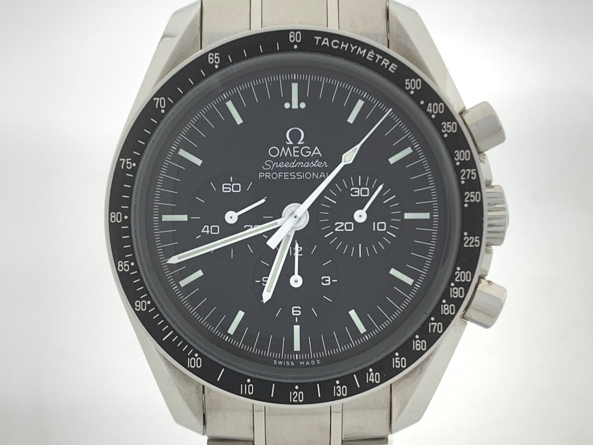 オメガ(OMEGA) スピードマスター プロフェッショナル ブラック 311.30.42.30.01.005 ステンレススティール