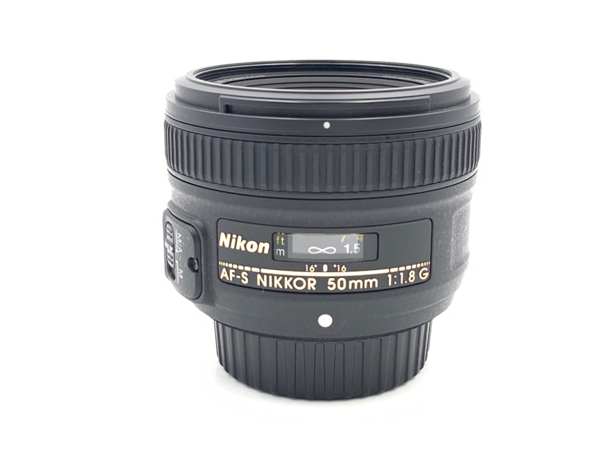 超美品Nikon50mm AF-S 50F1.8G 中古：B(並品)】ニコン AF-S NIKKOR 50mm f/1.8G | 2444440050726