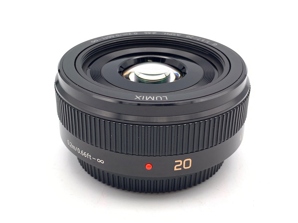 中古】パナソニック LUMIX G 20mm F1.7 II ASPH. [H-H020A] ブラック