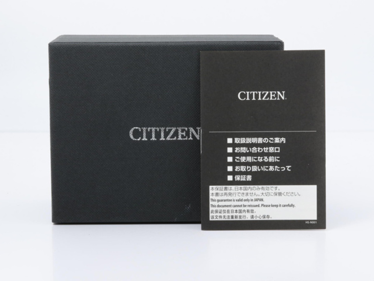 シチズン アテッサ アクトライン ブルー CC4050-18L チタン