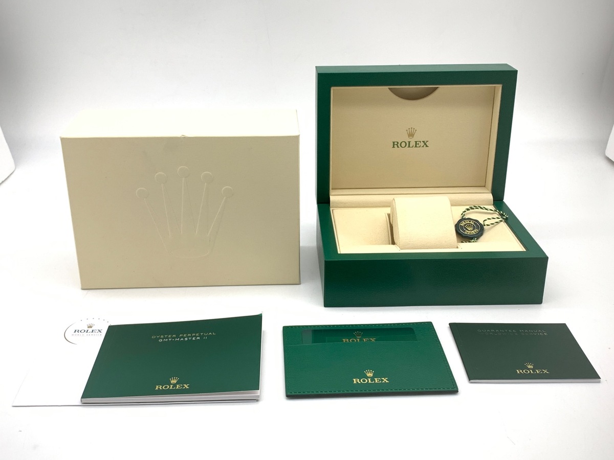 ロレックス(ROLEX) GMTマスターII ブラック 126711CHNR ステンレススティール/ローズゴールド オイスターブレス ブラック/ブルーベゼル