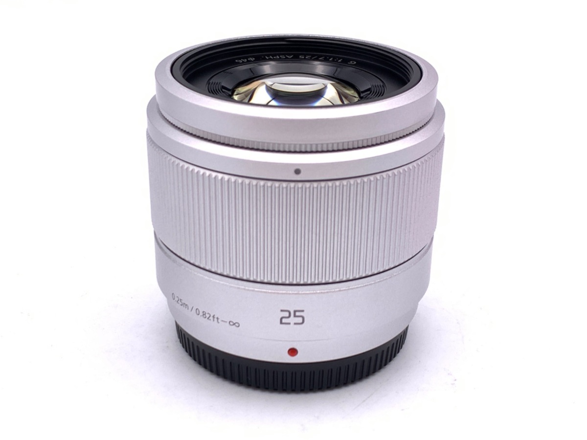 LUMIX G 25mm/F1.7 ASPH. H-H025-S [シルバー] 中古価格比較 - 価格.com