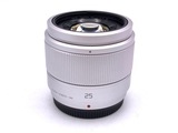 中古】パナソニック LUMIX G 25mm F1.7 ASPH. [H-H025S] シルバー 在庫