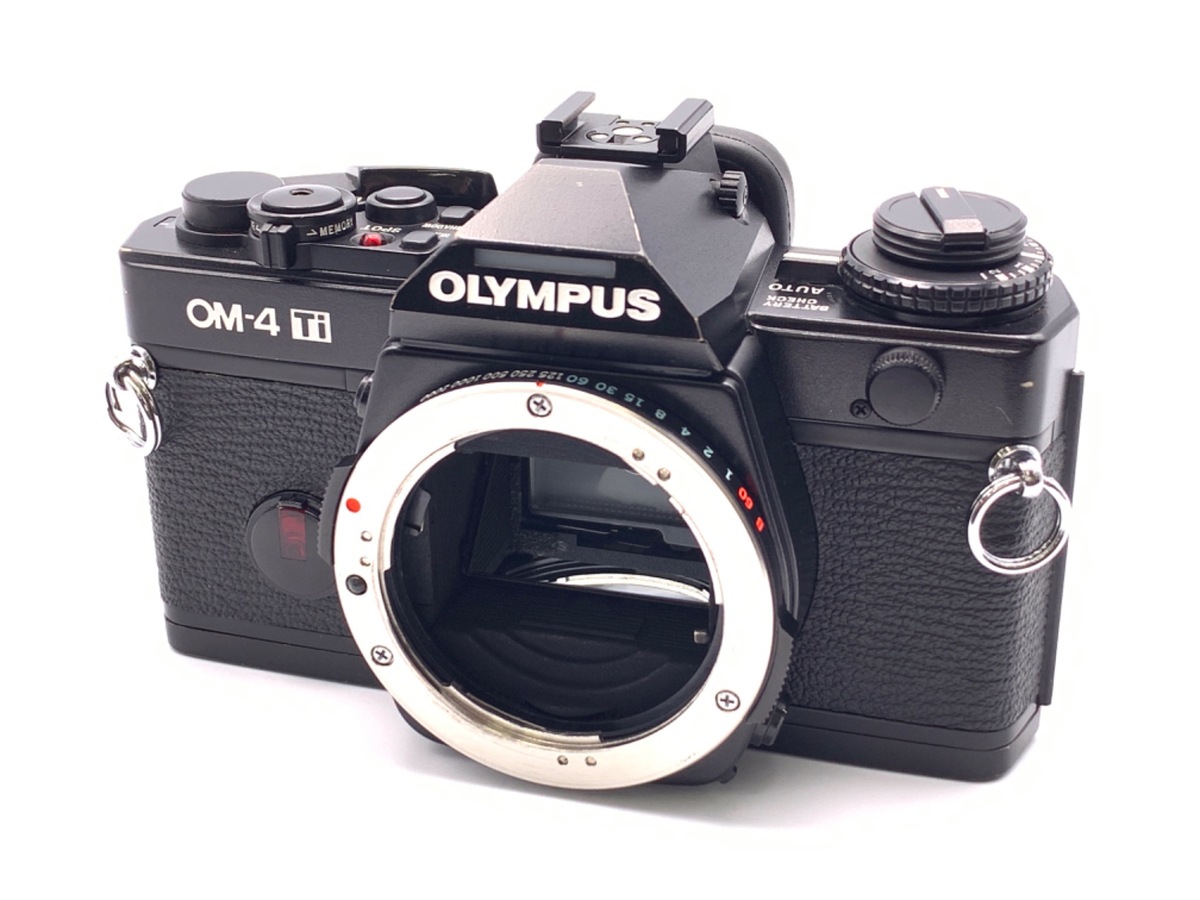OLYMPUS OM-4Ti Black 未使用品 中古：B(並品)】オリンパス OM-4Ti Black |