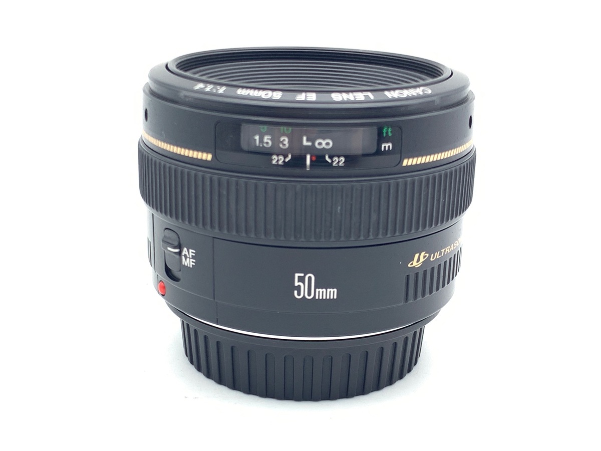 【中古】Canon EF 50mm f/1.4 レンズ キヤノン Canon EF 50mm F1.4 USM 一眼カメラ用レンズ（オート