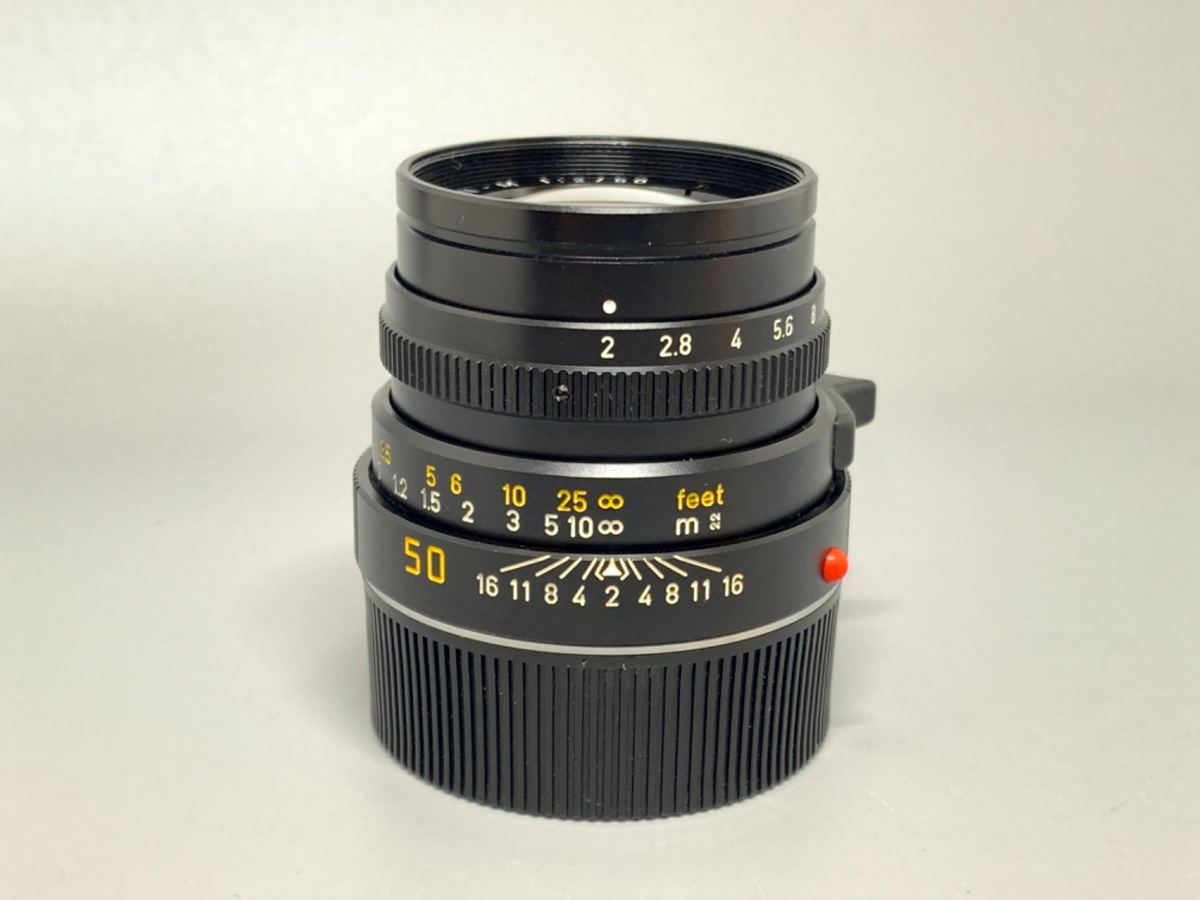 【中古】ライカ ズミクロンM 50mm F2 ブラック（3代目）