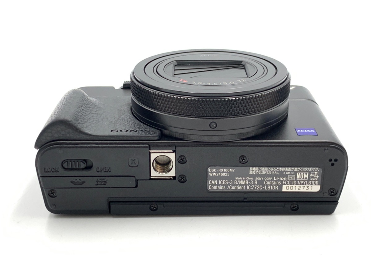 中古】SONY デジカメ RX100m7 純正バッテリー ケース ストラップ付