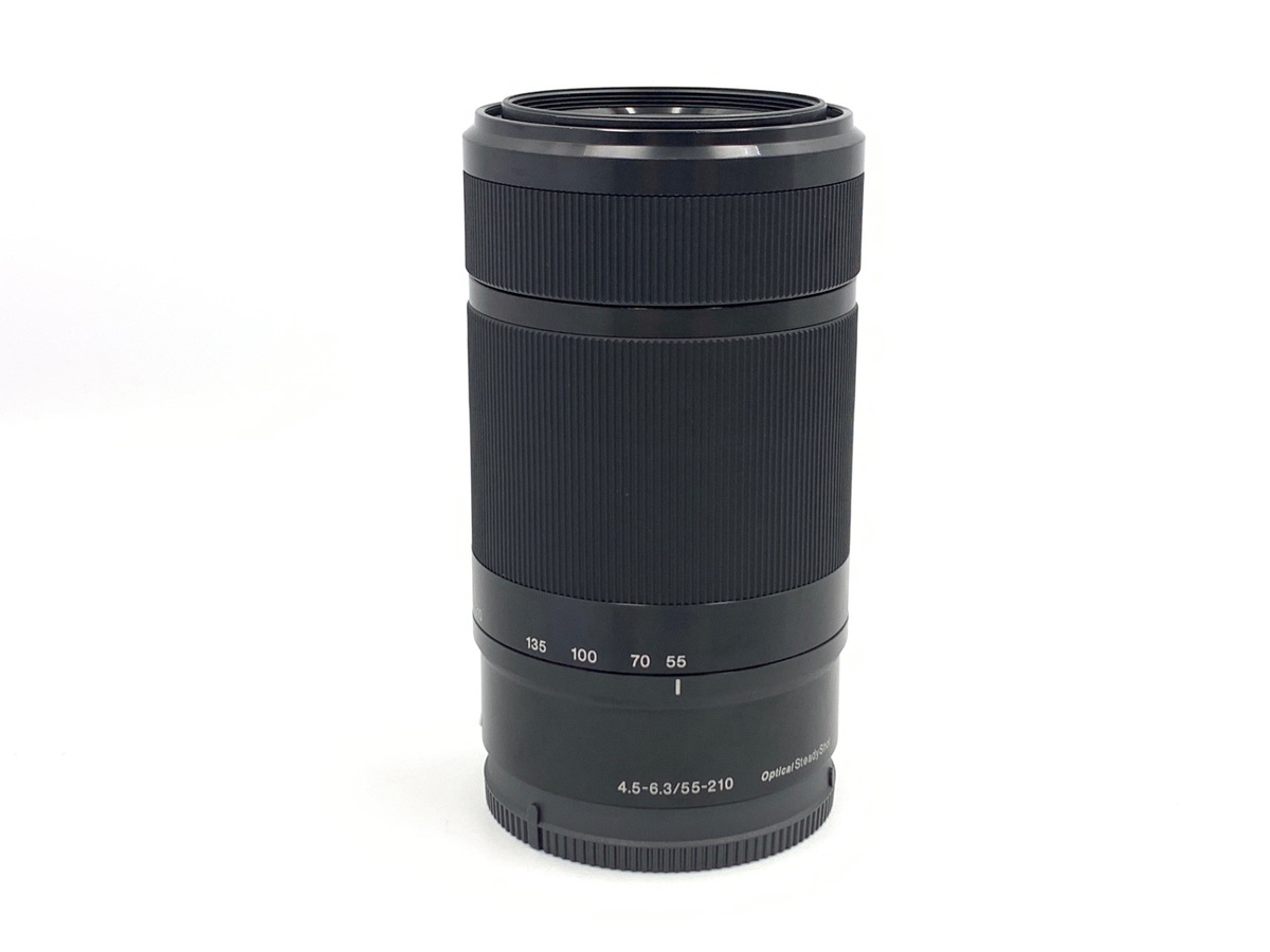 SONY E 55-210mm 4.5-6.3 OSS ブラック フード付 SONY ソニー 望遠レンズ E 55-210mm F4.5-6.3 OSS ブラック SEL55210