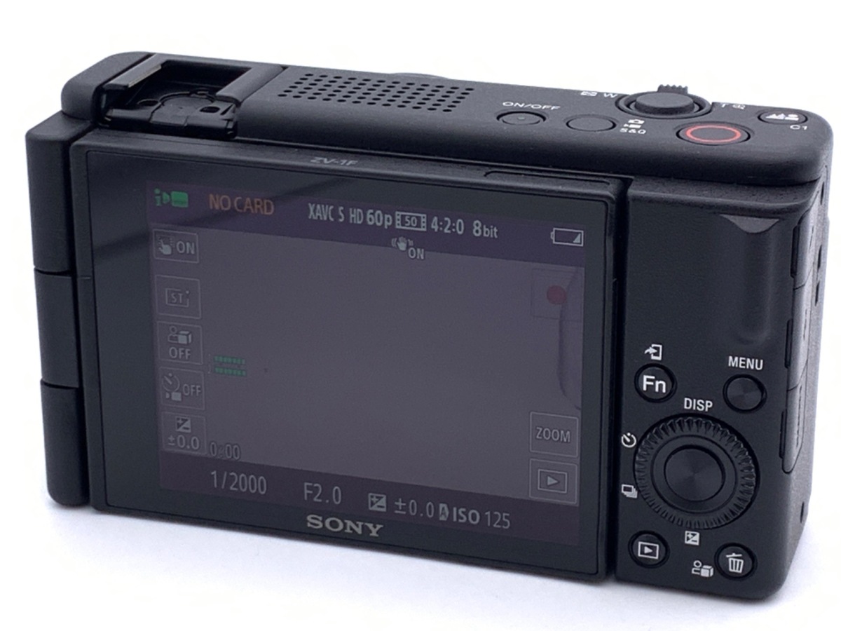 【美品・展示品・保証有】SONY VLOGCAM『ZV-1F』 ブラック VLOGCAM ZV-1F | デジタルカメラ VLOGCAM | ソニー