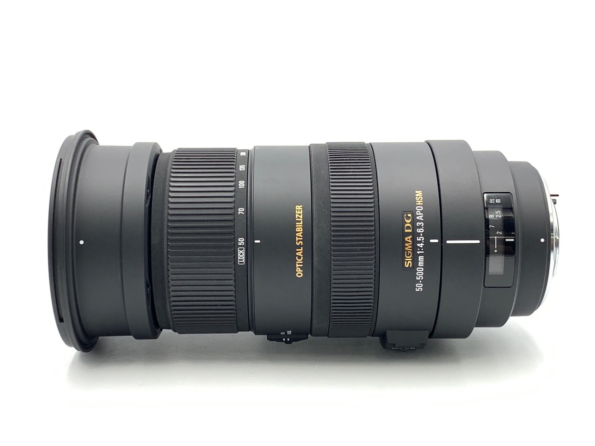 【中古】シグマ APO 50-500mm F4.5-6.3 DG OS HSM ペンタックス用