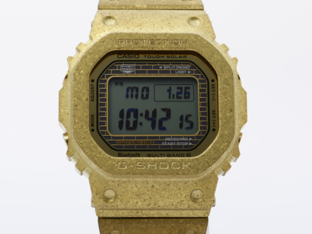 カシオ G-SHOCK GMW-B5000PG-9JR ゴールド 40周年限定 ステンレス