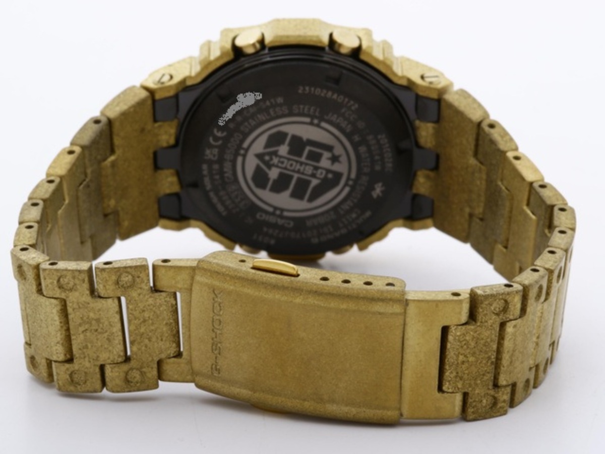 カシオ G-SHOCK GMW-B5000PG-9JR ゴールド 40周年限定 ステンレススティール