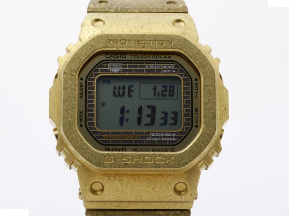 カシオ G-SHOCK GMW-B5000PG-9JR ゴールド 40周年限定 ステンレススティール