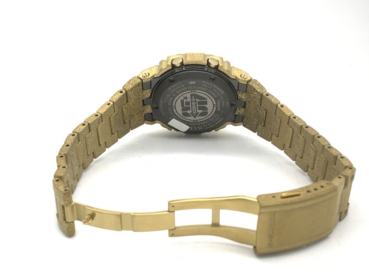 カシオ G-SHOCK GMW-B5000PG-9JR ゴールド 40周年限定 ステンレススティール
