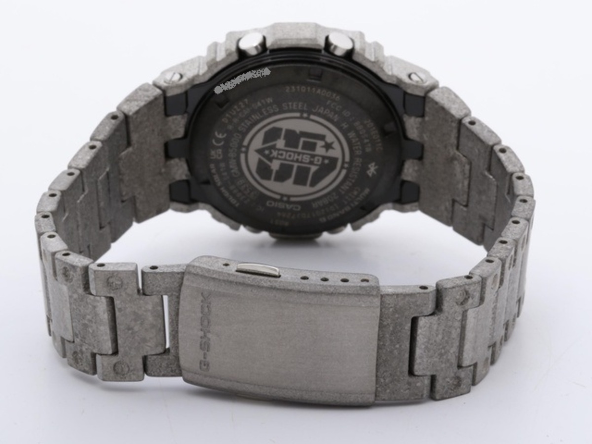 カシオ G-SHOCK シルバー GMW-B5000PS-1JR ステンレススティール