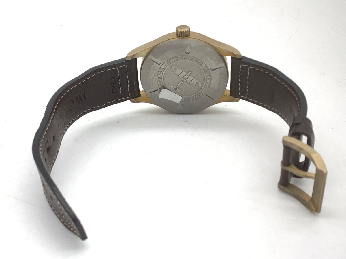 IWC パイロットウォッチ スピットファイア グリーン IW326802 ブロンズ